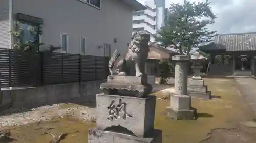 天疫神社の狛犬