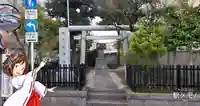 大六天神社の鳥居