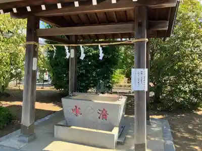 天照皇大神の手水舎