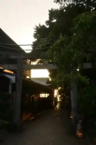 江島神社の鳥居