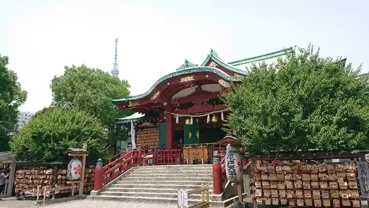 亀戸天神社の本殿・本堂