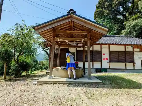 五社神社の手水