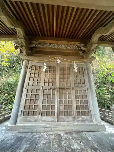 天疫神社の本殿