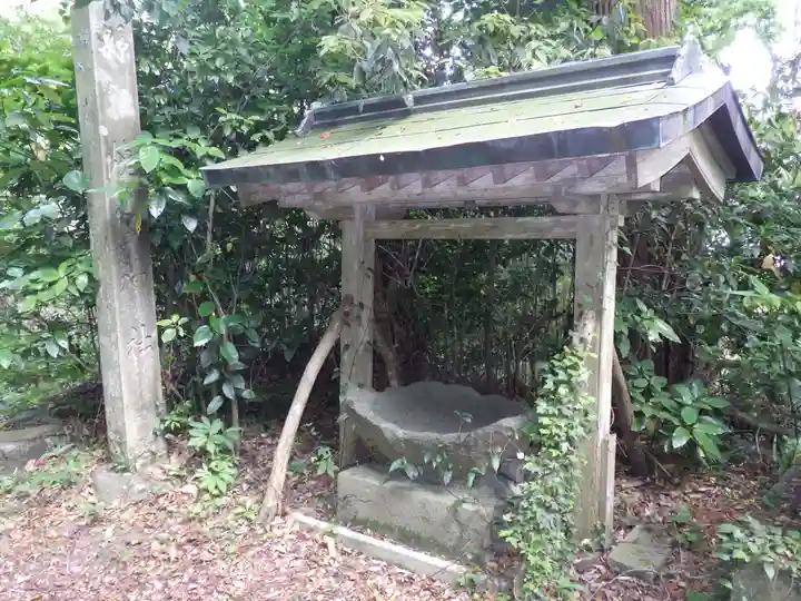 燒火神社の手水舎
