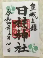 日枝神社の御朱印