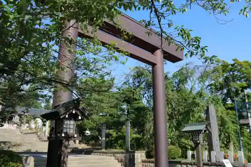 開成山大神宮の鳥居