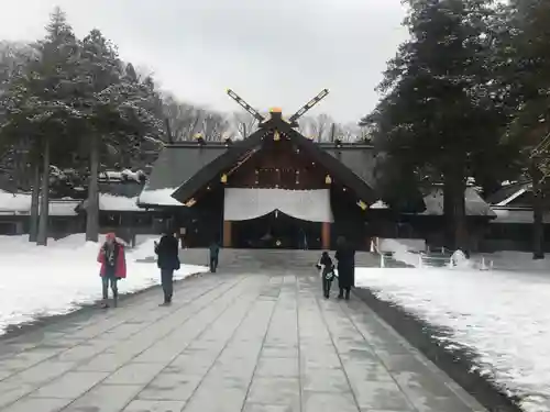 北海道神宮の本殿・本堂