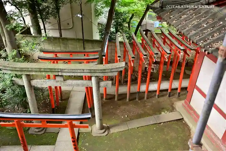 王子稲荷神社の鳥居