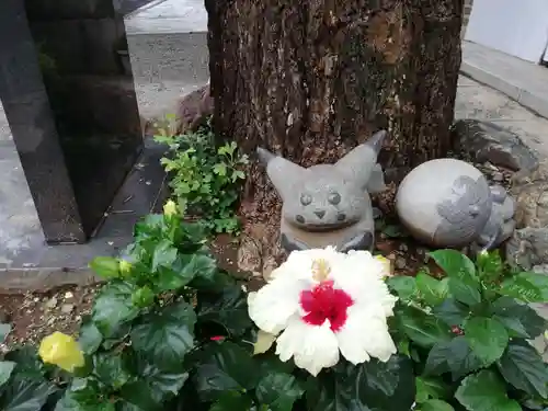 居木神社の庭園