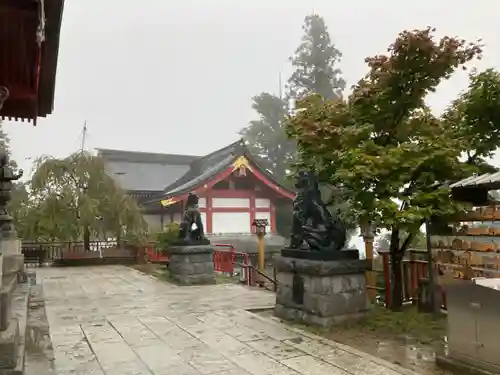 武蔵御嶽神社の狛犬