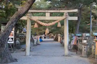 建部大社の鳥居