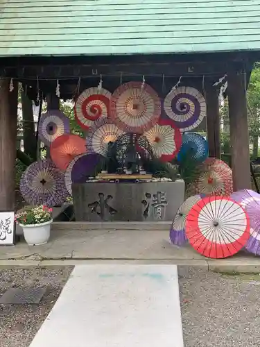 若宮神明社の手水舎