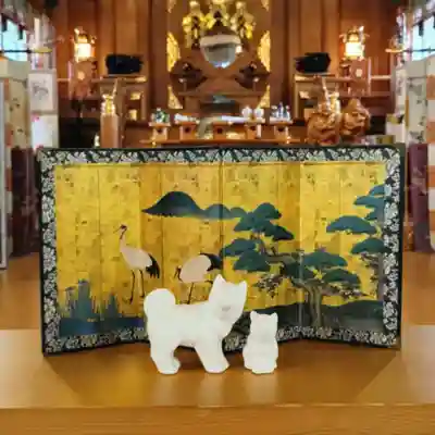 彌彦神社　(伊夜日子神社)の像