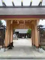 西根神社の山門・神門