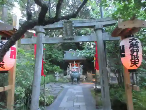 杉本寺の鳥居