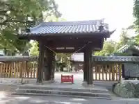 八幡宮(長瀬八幡宮)の山門・神門