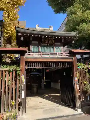 浪速寺の山門・神門
