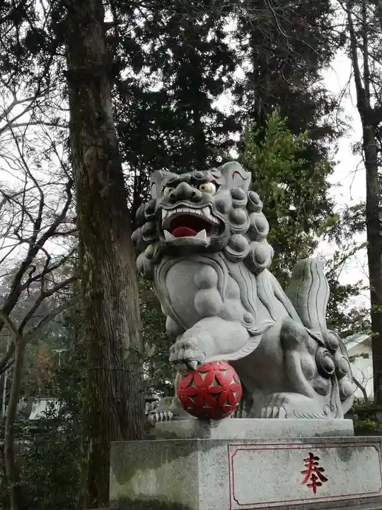 鹿嶋神社の狛犬