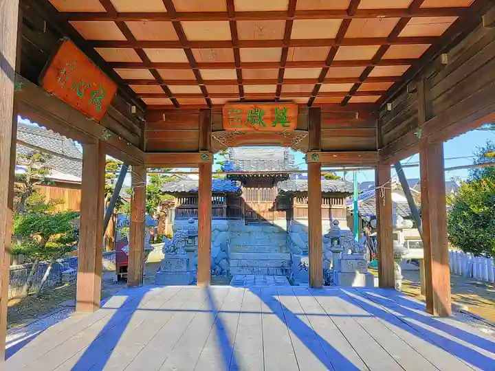 八幡社(平中八幡社)の本殿・本堂