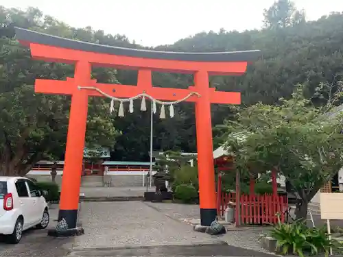 勝浦八幡神社の鳥居