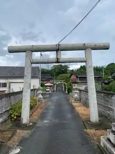 大分八幡神社の鳥居