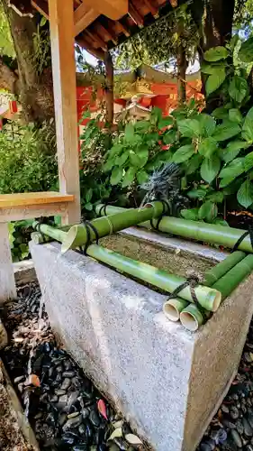 日枝神社の手水