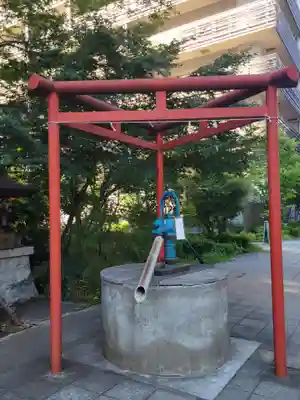成子天神社の手水舎