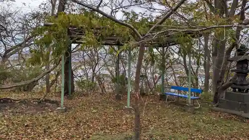 室蘭八幡宮の庭園