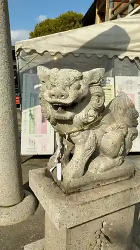 沖田神社の狛犬