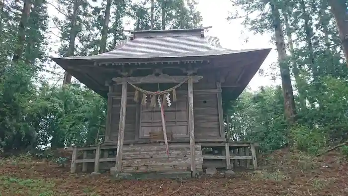 鹿島神社の本殿