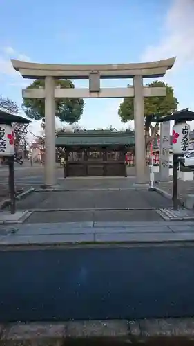 山田天満宮の鳥居