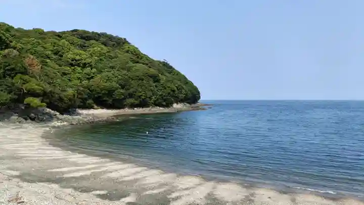 伊射波神社の景色
