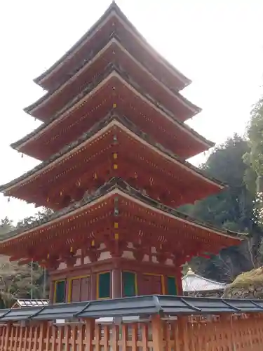 長谷寺の塔