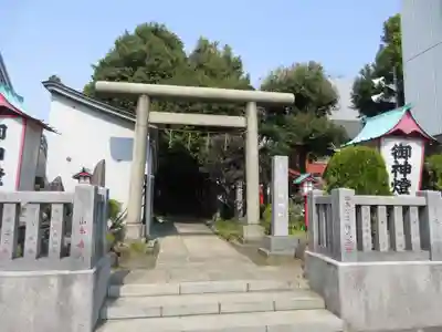 大島稲荷神社の鳥居