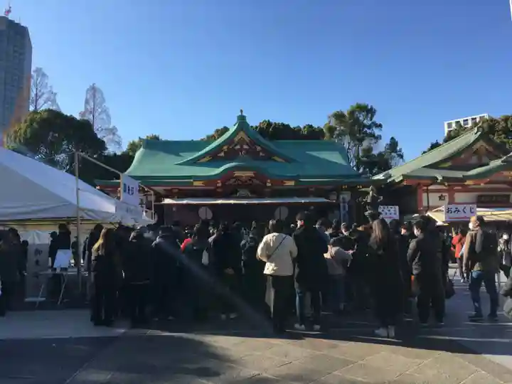 日枝神社の本殿・本堂