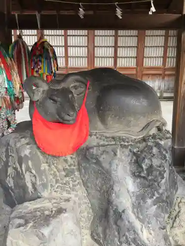 牛嶋神社の狛犬