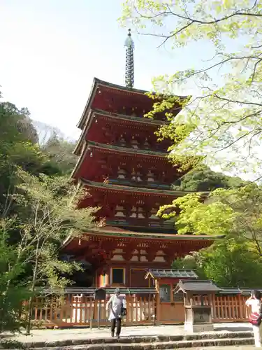 長谷寺の塔