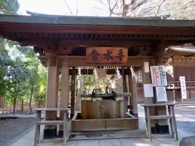 世田谷八幡宮の手水舎