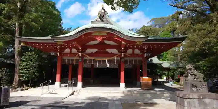 越ヶ谷久伊豆神社の本殿・本堂