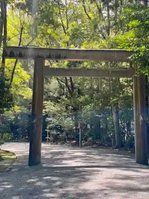 伊勢神宮外宮(豊受大神宮)の鳥居