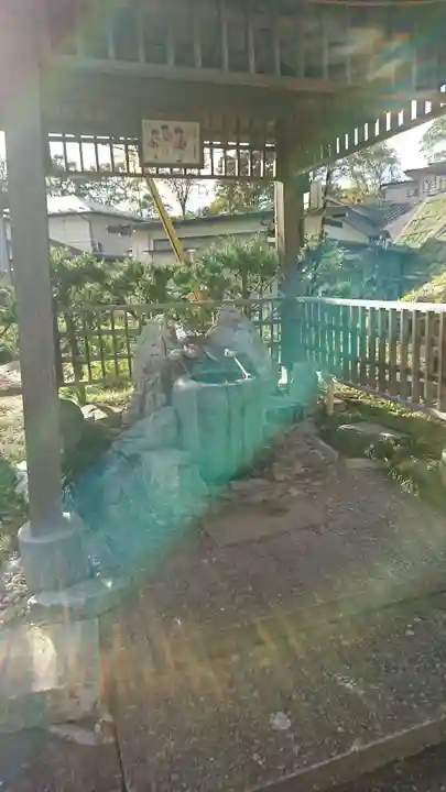 白鳥神社の手水舎