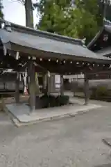 飛騨一宮水無神社の手水