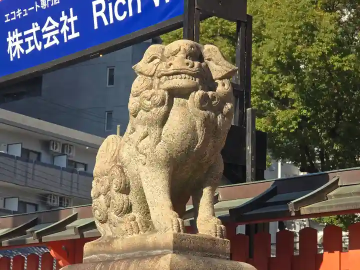 生田神社の狛犬