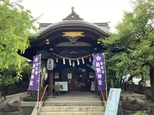 牛天神北野神社の本殿・本堂