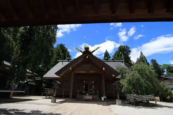 開成山大神宮の本殿・本堂