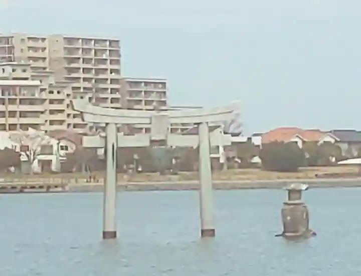 御島神社の鳥居