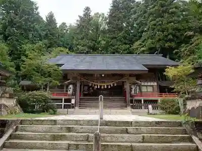 有明山神社の本殿