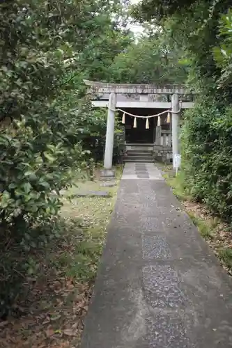 忍　諏訪神社・東照宮　の鳥居