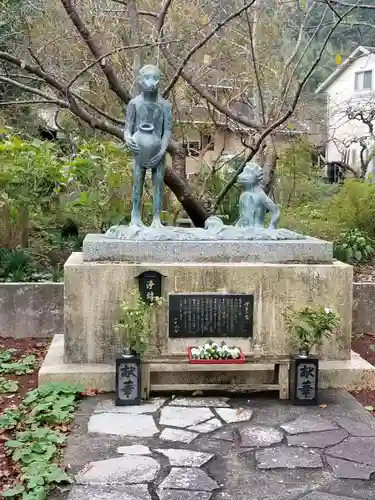 かっぱの寺 栖足寺の狛犬