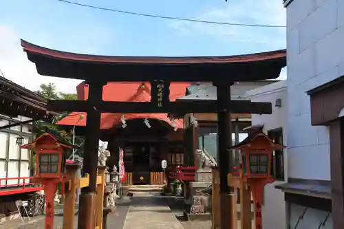 大鏑神社の鳥居